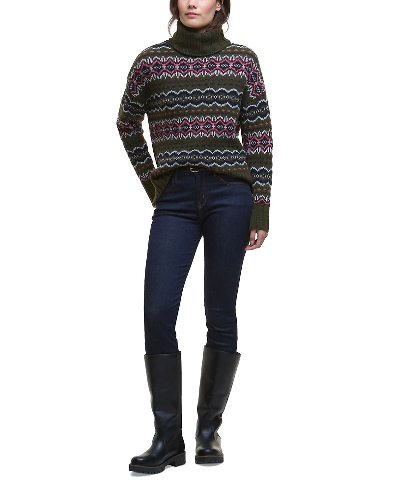 Barbour Women's Helen Knit Turtleneck Sweater