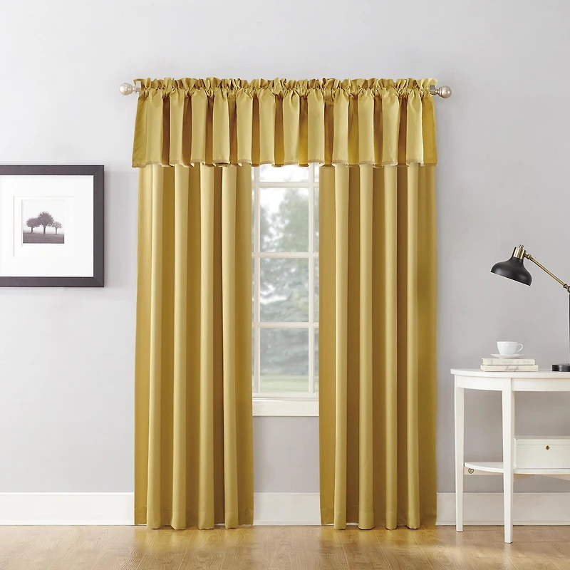 Grant Room Darkening Rod Pocket Curtain Panel