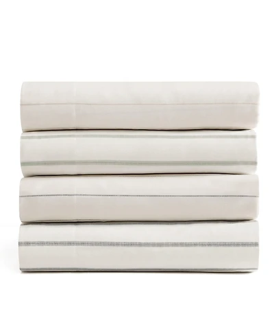 Tommy Bahama Palma Stripe 300-Thread Count Cotton 4-Pc. Sheet Set