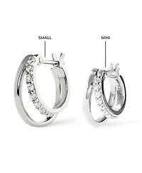 Ana Luisa Double Hoop Earrings - Toda Silver