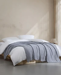 Calvin Klein Fine Weave Throw, 70" x 60"