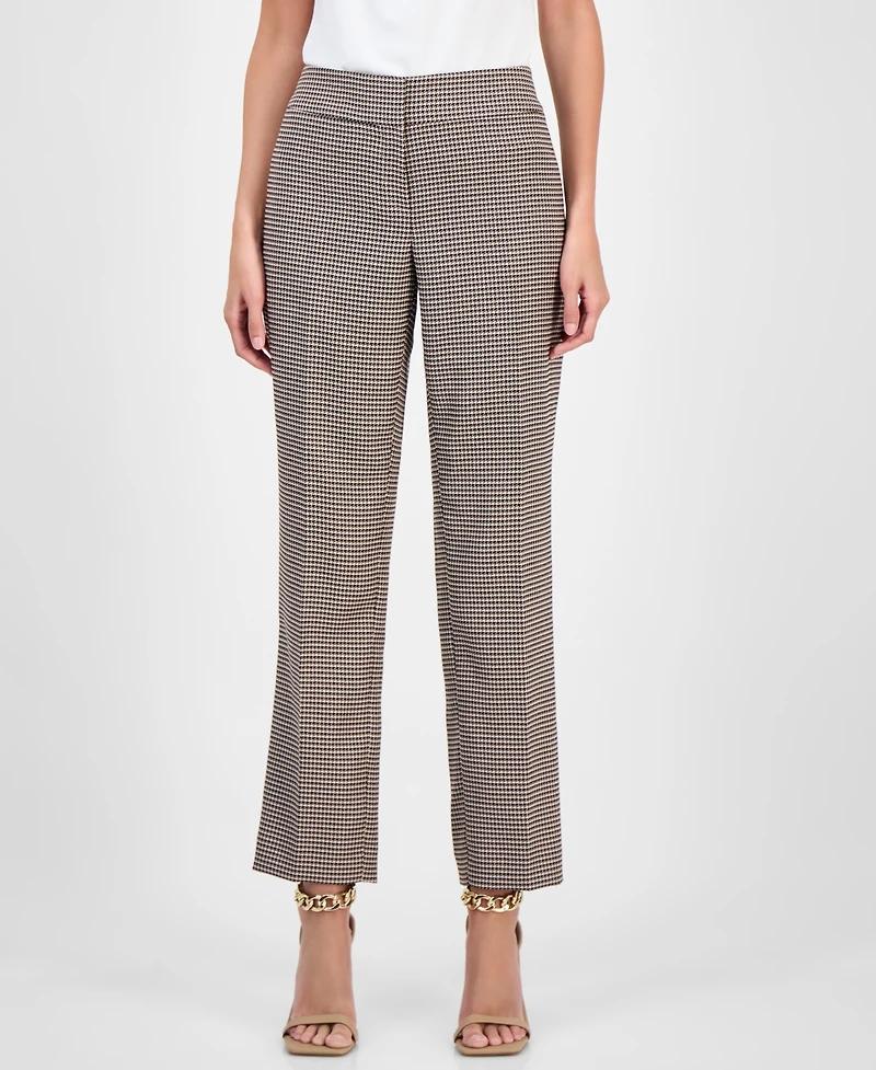 Kasper Women's Stretch Crepe Slim Leg Pant