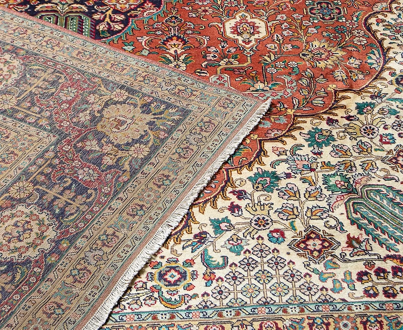Bashian One of a Kind Tabriz 626112 9'7''x12'8'' Area Rug