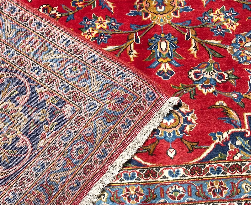 Bashian One of a Kind Kashan 626256 9'10''x13'5'' Area Rug