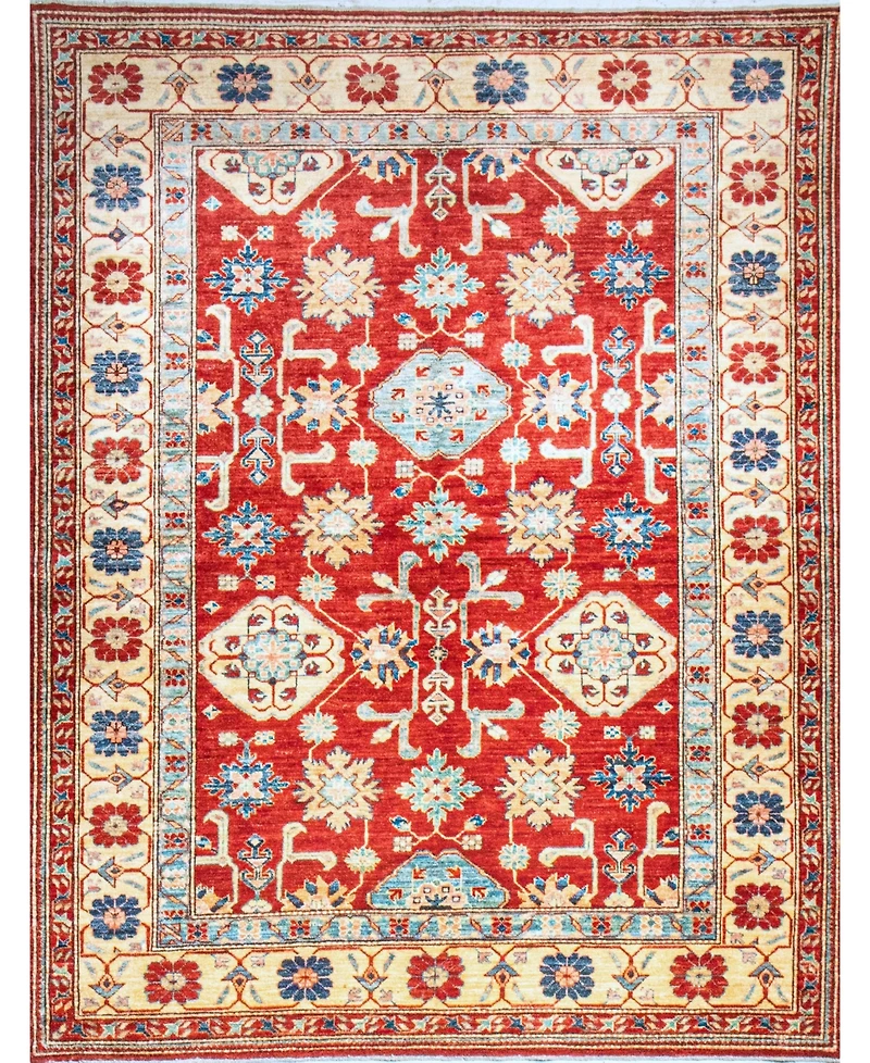 Bashian One of a Kind Fine Kazak 640372 5'11''x7'7'' Area Rug