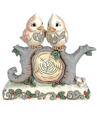 Jim Shore Wdlnd Joy Word with Birds Fig