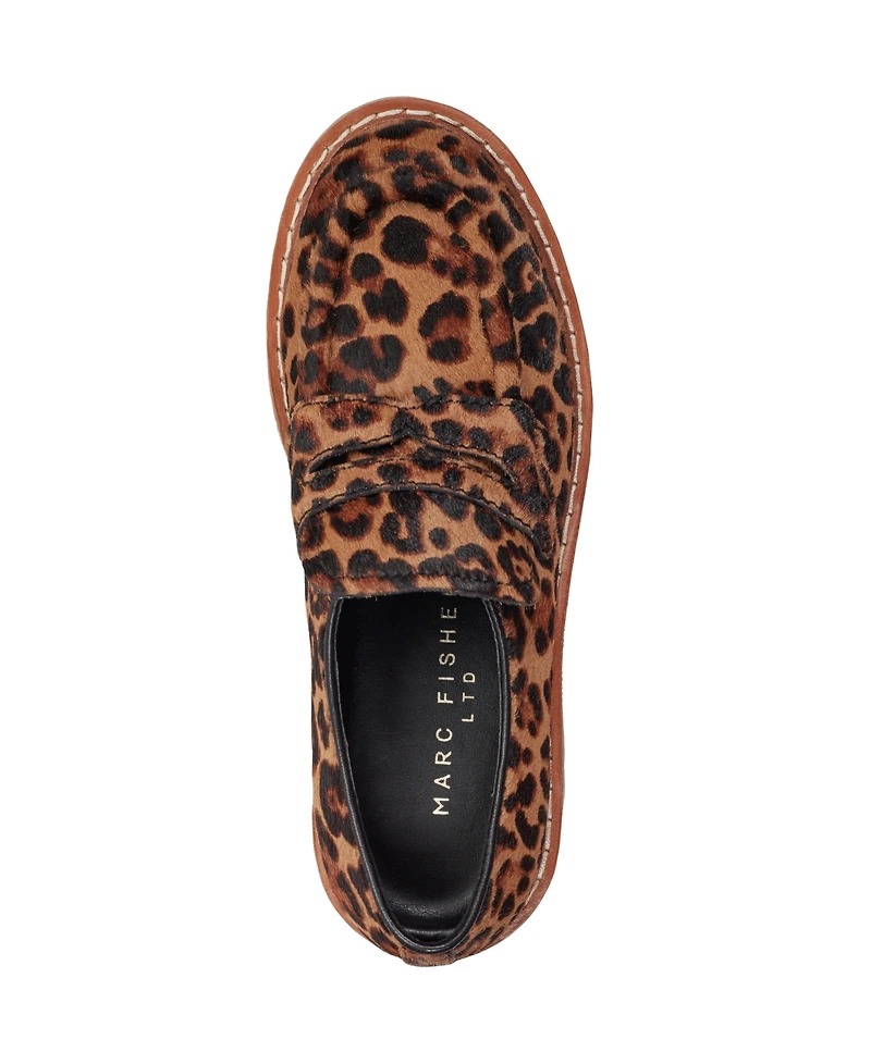 Marc Fisher Ltd Women's Norton Lug Sole Casual Slip-on Loafers