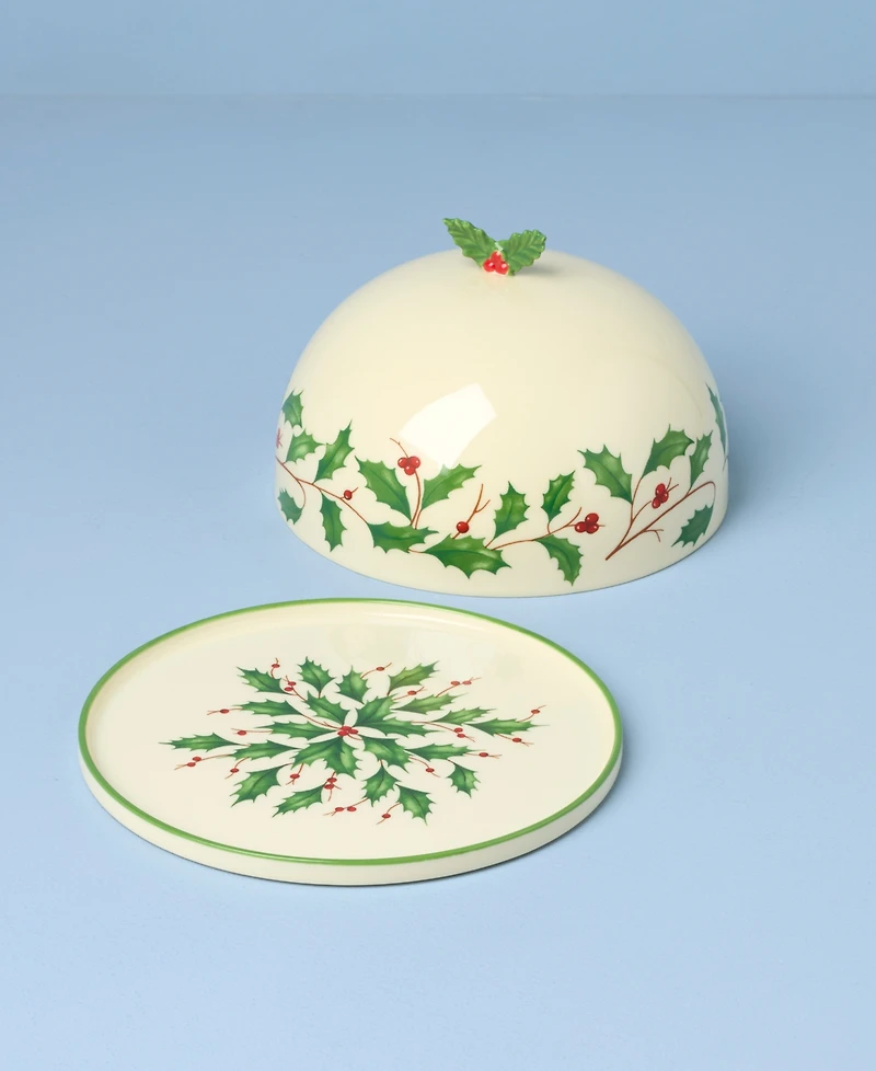 Lenox Holiday Small Covered Dish