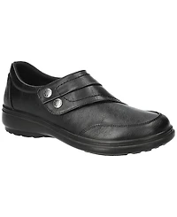 Easy Street Women's Joy Comfort Hook and Loop Flats