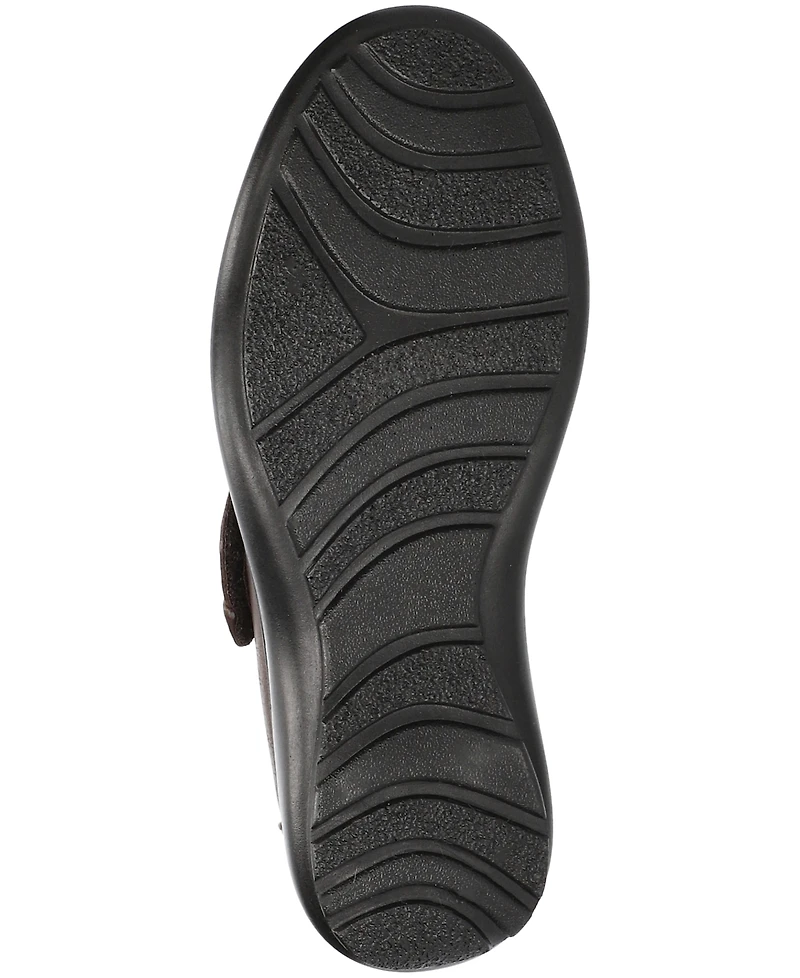Easy Street Women's Joy Comfort Hook and Loop Flats