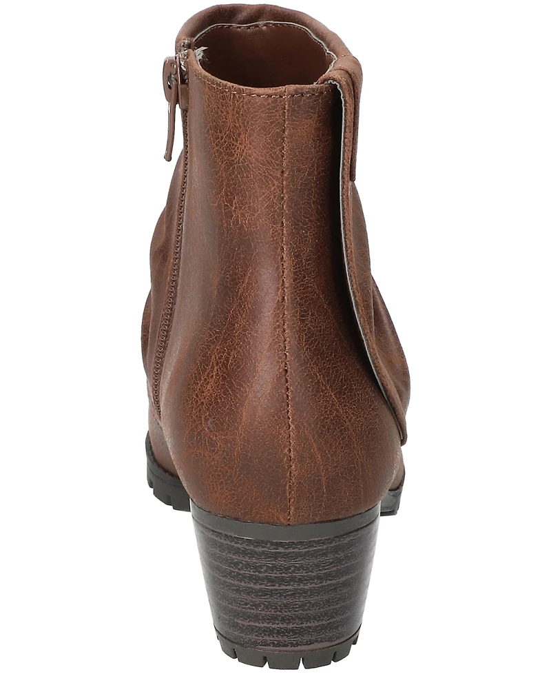 Easy Street Women's Ambrose Zipper Ankle Boots