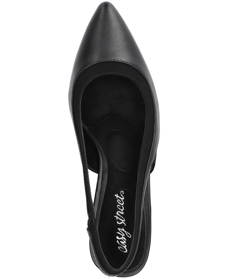 Easy Street Women's Dessa Slingback Pumps