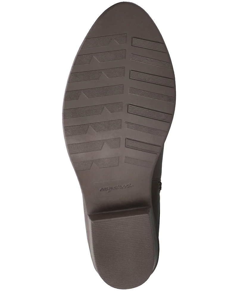 Easy Street Women's Tenille Tall Zipper Boots