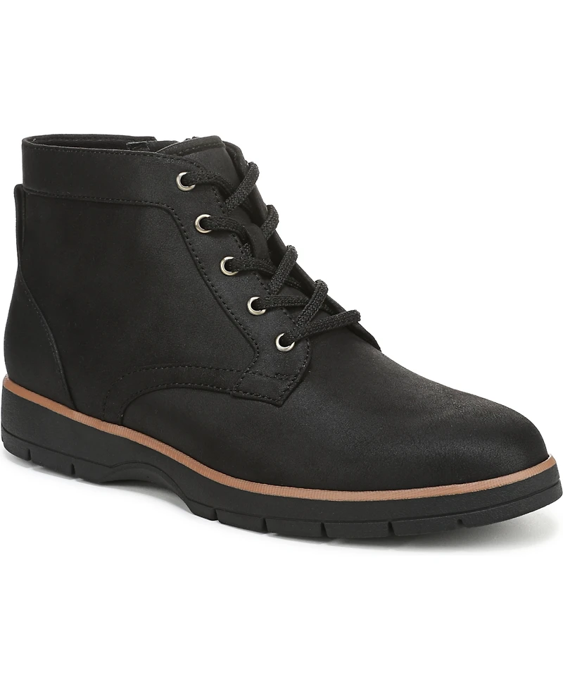 Dr. Scholl's Women's Northstar Round Toe Lace Up Short Boots