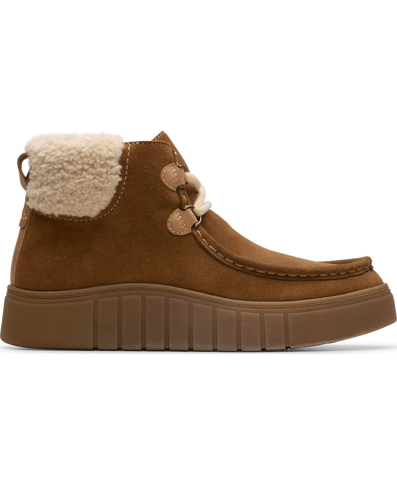 Clarks Women's Mykah Izzy Cozy Lace-Up Booties