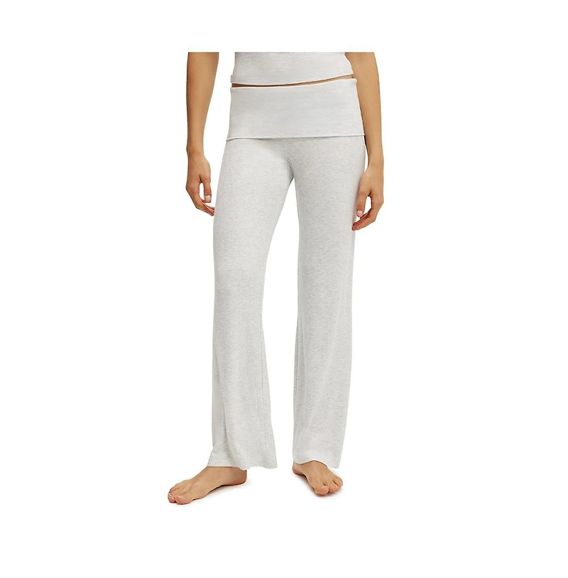 Cotton On Women's Sleep Recovery Roll Waist Pant