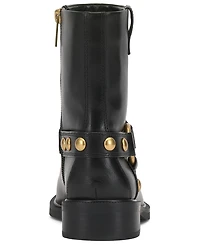 Vince Camuto Women's Amais Full Zip Closure Moto Booties