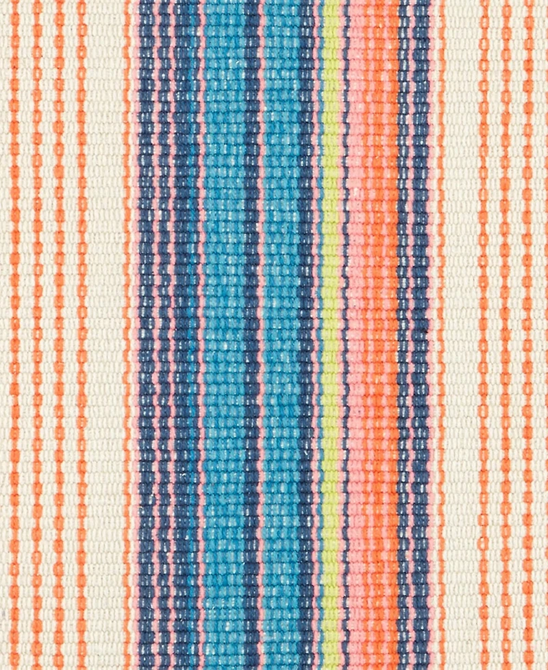 Dash and Albert Rugs by Annie Selke Sloane Stripe DA2028 5'x8' Area Rug