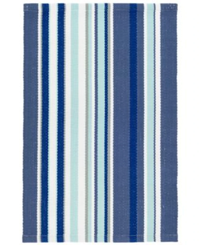 Dash Albert Rugs By Annie Selke Skyler Stripe Indoor Outdoor Da1360 Rug Collection