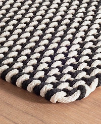 Dash and Albert Rugs by Annie Selke Two-Tone Rope Indoor/Outdoor RDB219 8'x10' Area Rug