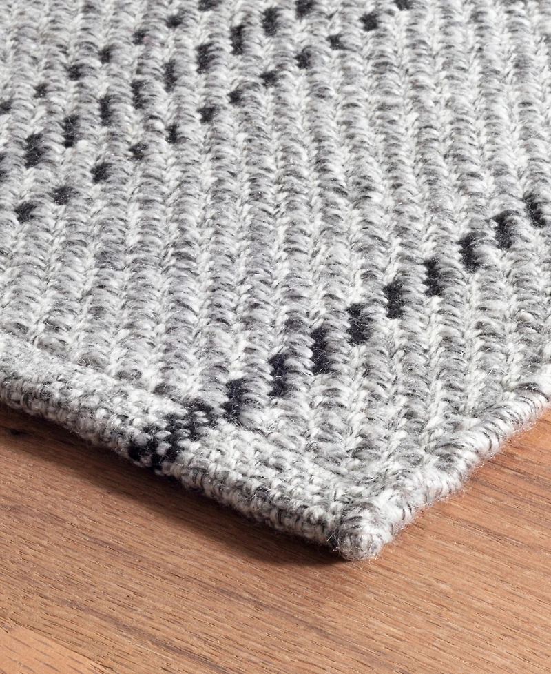 Dash and Albert Rugs by Annie Selke Melange Stripe Indoor/Outdoor DA1028 2'x3' Area Rug