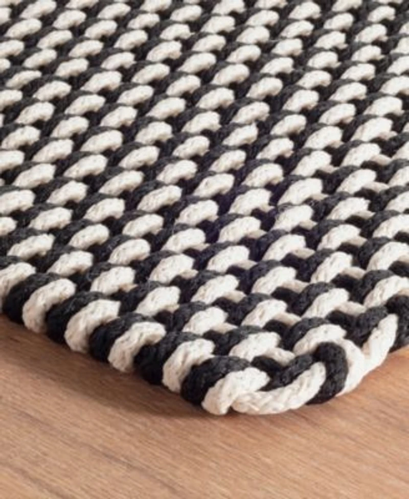 Dash Albert Rugs By Annie Selke Two Tone Rope Indoor Outdoor Rdb219 Rug Collection