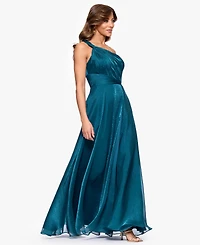 Xscape Women's One-Shoulder Organza Ball Gown