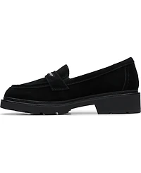 Clarks Women's Lauryl Step Round Toe Loafers