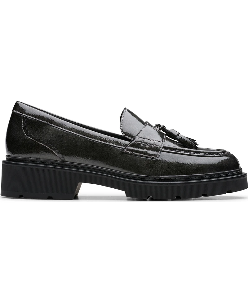 Clarks Women's Lauryl Tassel Slip-On Loafers