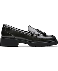 Clarks Women's Lauryl Tassel Slip-On Loafers
