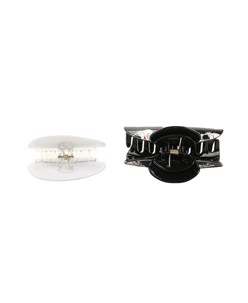 Friday The 13th Jason Mask 2-Piece Hair Clip Set