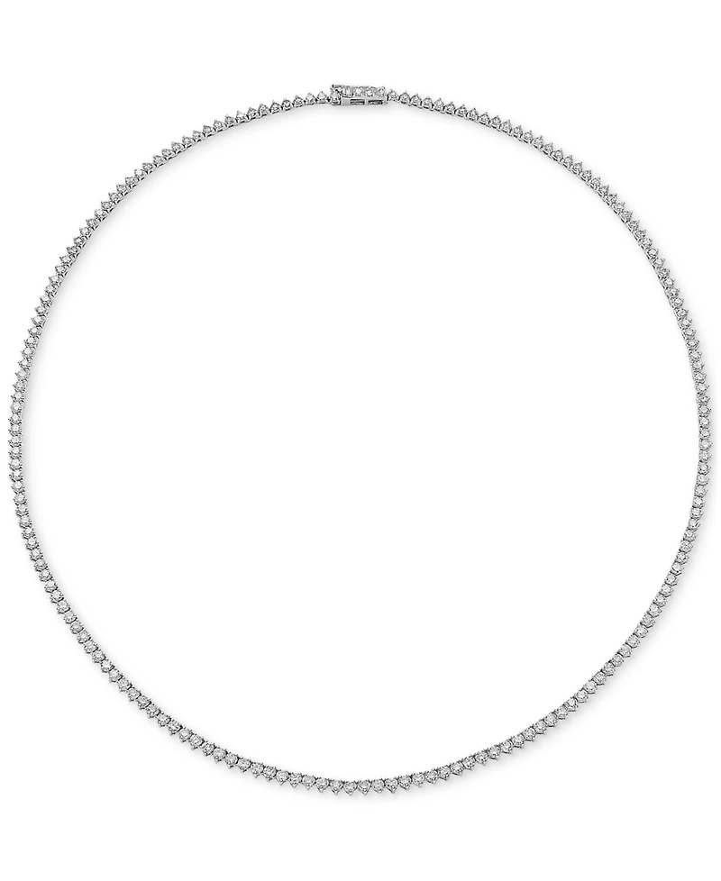 Diamond Tennis Necklace (3 ct. t.w.) in 14k White Gold or 14k Yellow Gold