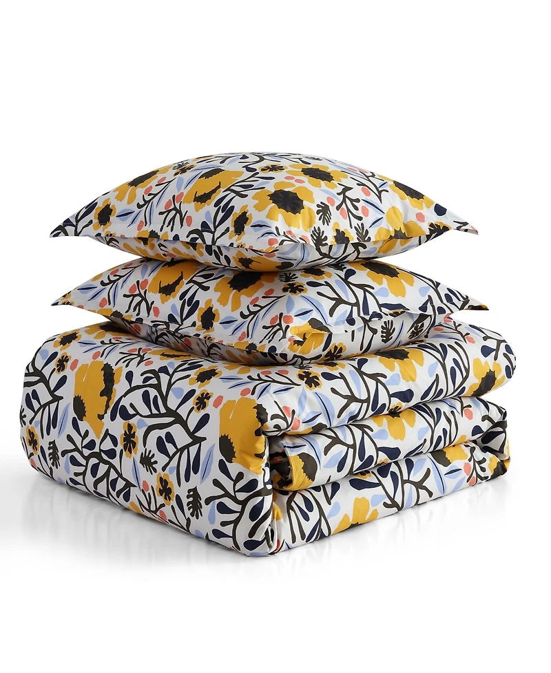Marimekko Mykero Cotton Percale 3-Pc. Comforter Set