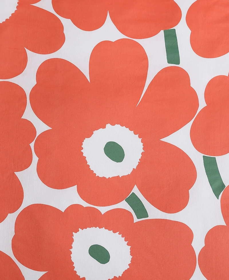 Marimekko Unikko Cotton 3-Pc. Duvet Cover Set
