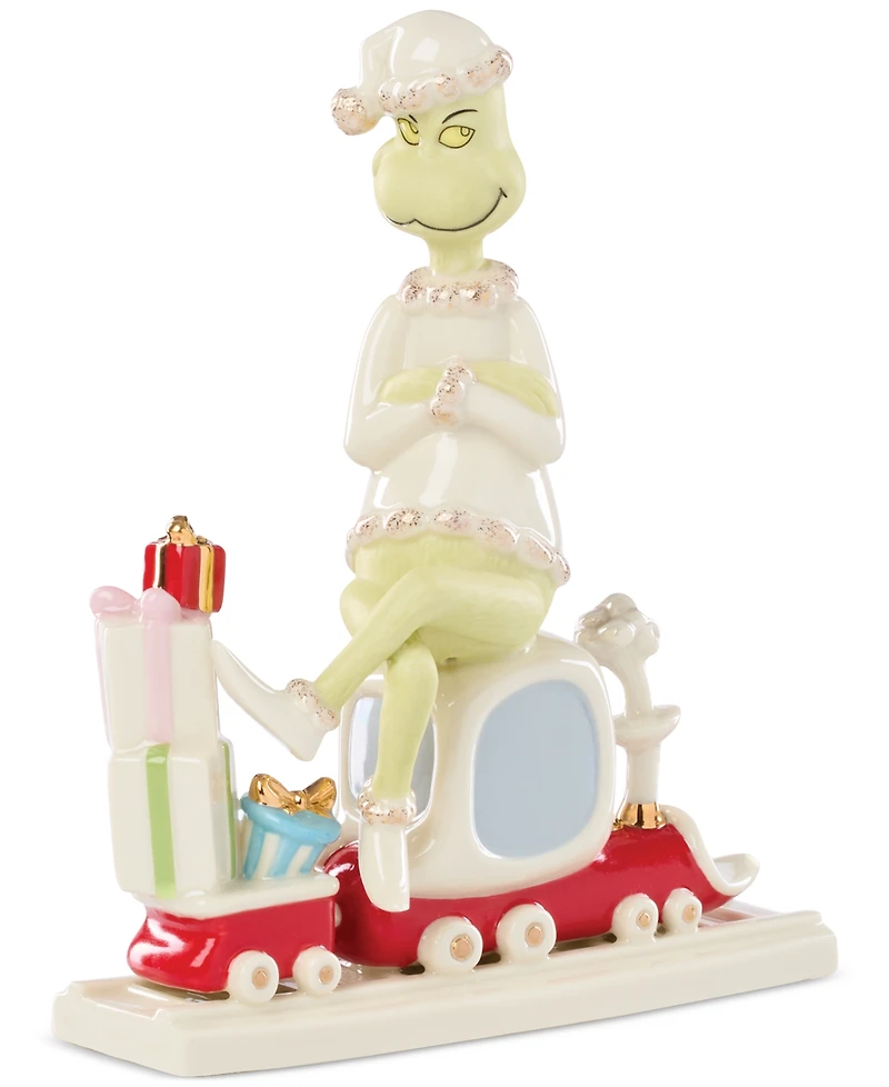 Lenox All Aboard with Mr. Grinch Figurine