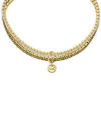 Michael Kors Colored Stone Stretch Tennis Bracelet