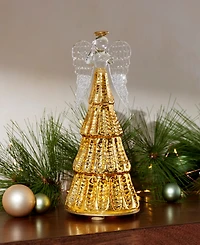 Lenox Radiant Light Lit Glass Angel Figurine