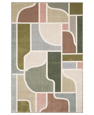 Oriental Weavers Tisdell TIS02 5'3"x7'6" Area Rug