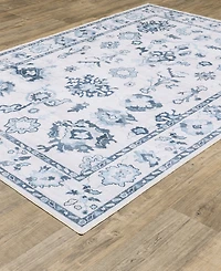 Oriental Weavers Addison Machine Washable ADD02 2'x7' Runner Area Rug