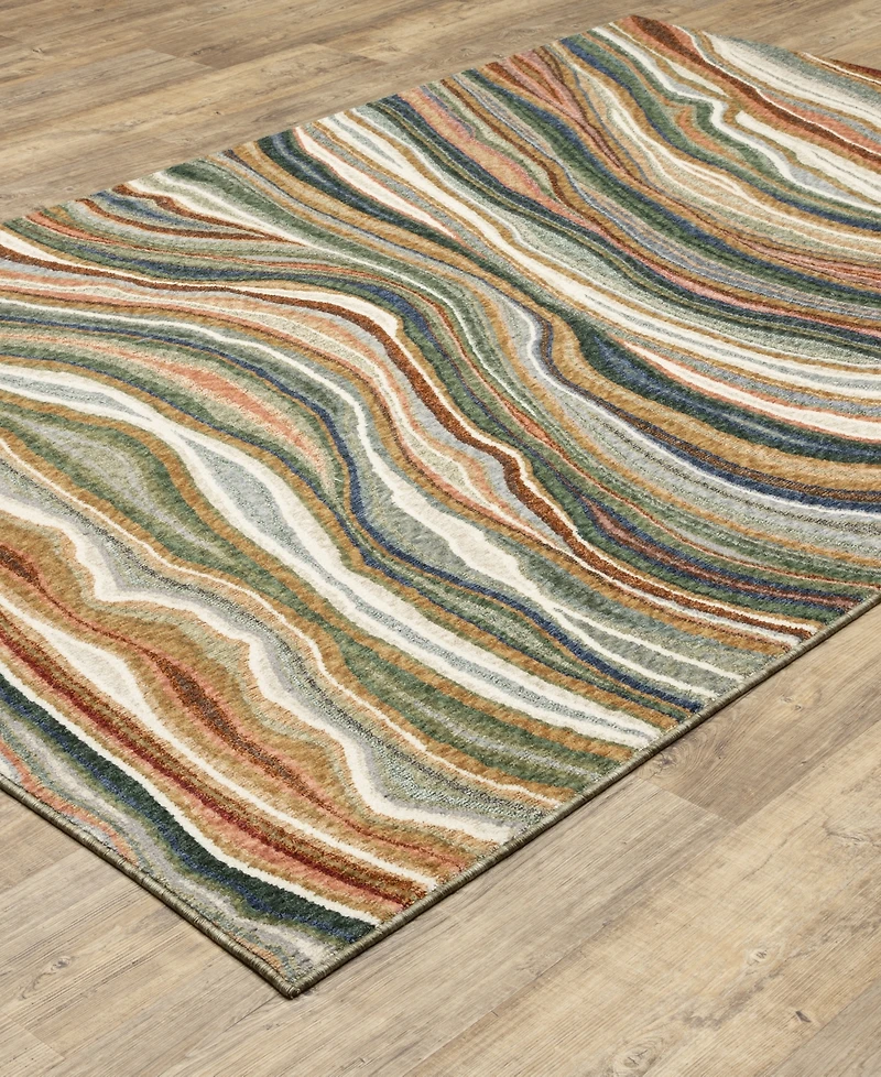 Oriental Weavers Tisdell TIS07 5'3"x7'6" Area Rug