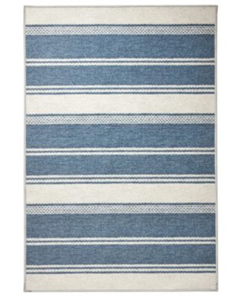 Dash Albert Rugs By Annie Selke Bowman Stripe Machine Washable Da2337 Rug Collection