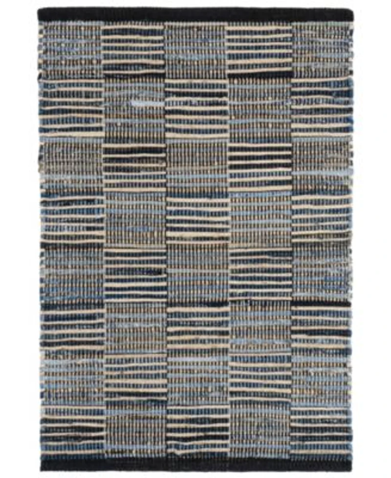 Dash Albert Rugs By Annie Selke Denim Rag Gridwork Da2207 Rug Collection
