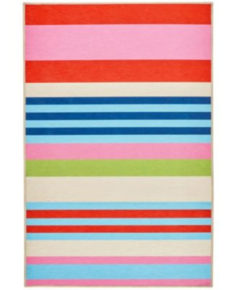 Dash Albert Rugs By Annie Selke Beach Stripe Machine Washable Da2163 Rug Collection