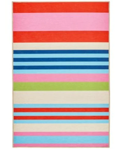 Dash Albert Rugs By Annie Selke Beach Stripe Machine Washable Da2163 Rug Collection