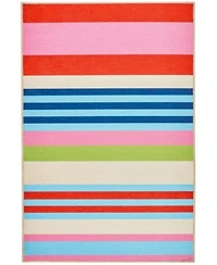 Dash Albert Rugs By Annie Selke Beach Stripe Machine Washable Da2163 Rug Collection