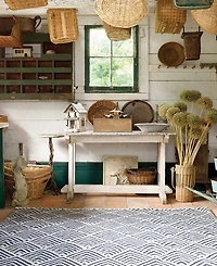 Dash and Albert Rugs by Annie Selke Cleo Indoor/Outdoor DA772 10'x14' Area Rug