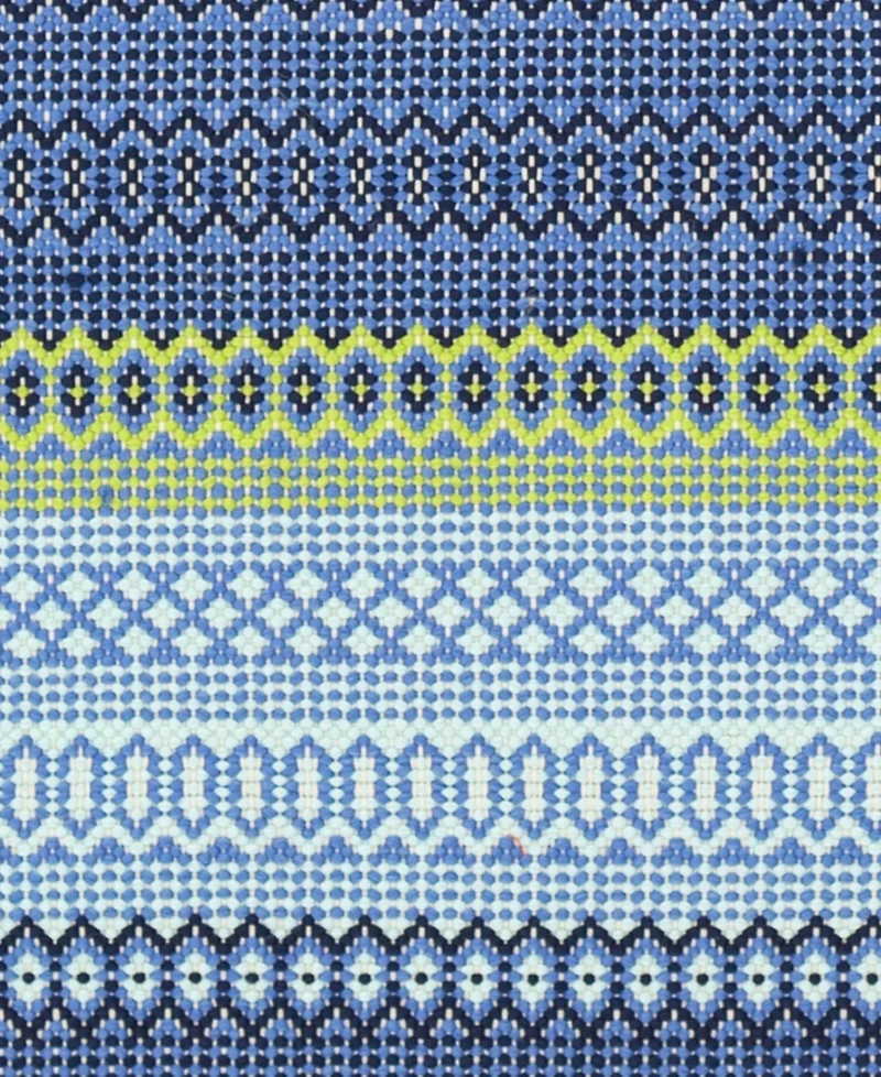 Dash and Albert Rugs by Annie Selke Fiesta Stripe Indoor/Outdoor DA662 6'x9' Area Rug