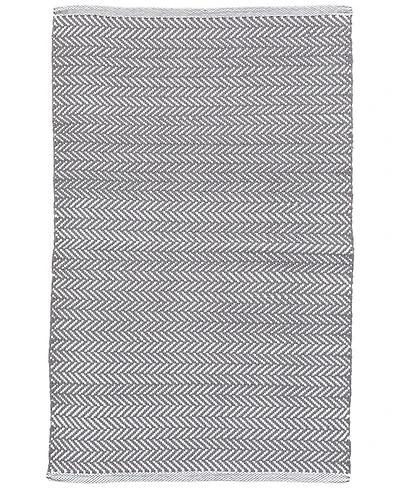 Dash and Albert Rugs by Annie Selke Herringbone Indoor/Outdoor DA289 3'x5' Area Rug