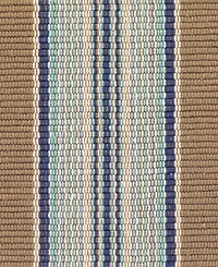 Dash and Albert Rugs by Annie Selke Blue Heron Stripe Indoor/Outdoor DA142 10'x14' Area Rug