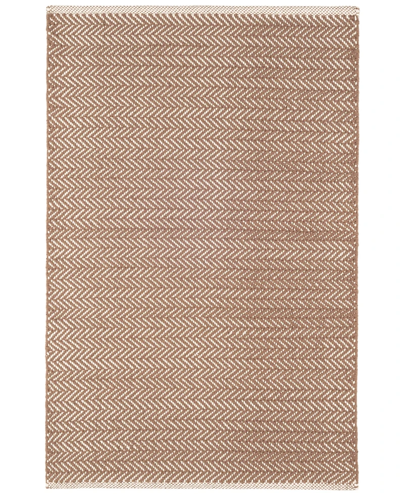 Dash and Albert Rugs by Annie Selke Herringbone Cotton RDA359 2'x3' Area Rug